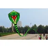 Large 8m Children Kite Toy Cartoon Snake Shape With Handle Line Easy to Fly Cobra Kite Children Flying Kite Outdoor Sports Toys 6