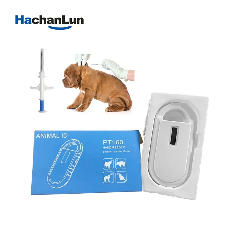 FDX-B Pet Scanner ISO11784/5 Pet ID Reader 134.2Khz Chip Transponder RFID Handheld USB Dog Cat Microchip Scanner pet microchip scanner
