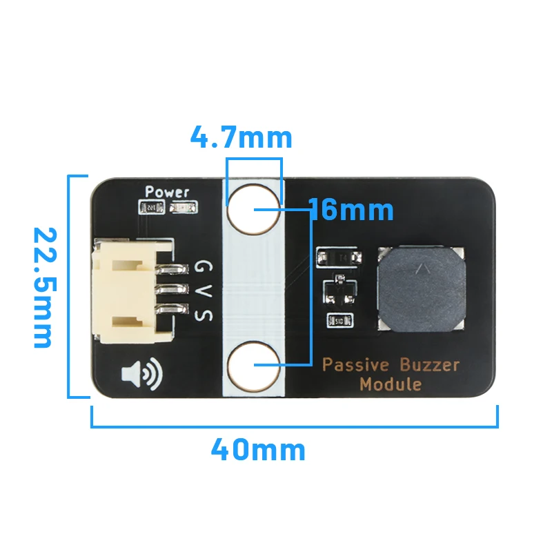【Sleek】 Active/Passive Buzzer Module High/Low Level Trigger Buzzer ...