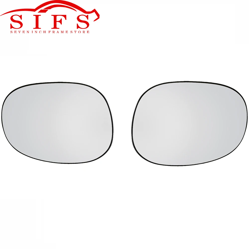 

Left Outside Mirror Glass Rearview Mirror Glass replacement for CITROEN C2 C3I C3 Pluriel XSARA Picasso 8151GE 8151GF