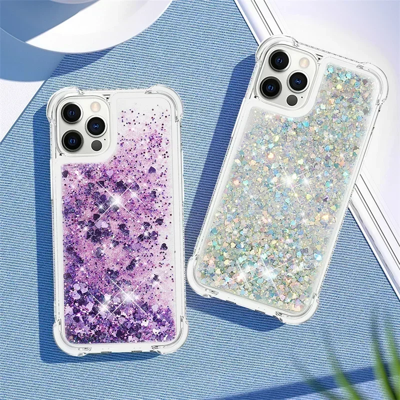 Quicksand Liquid Bling Phone Case – Soft Protective Cover