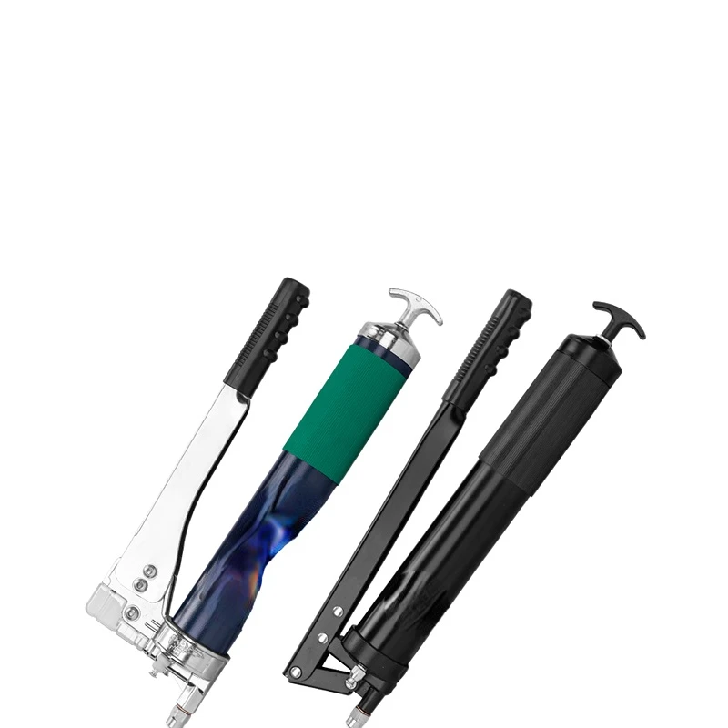 Boutique Grease Gun Excavator Tools Manual Double Rod Grease Pressure Gun with Double Pistons