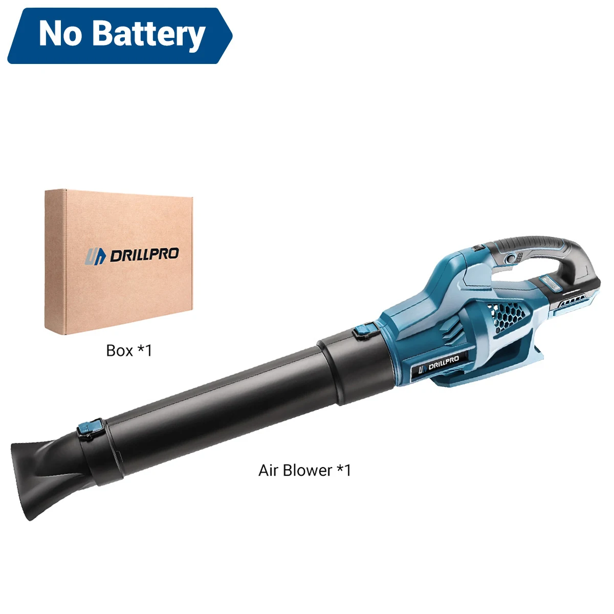 Drillpro 8000–17000 U/min, bürstenloses Luftgebläse, 6 Geschwindigkeiten, 22–40 m/s, Wind, 790 m/h, hocheffiziente Wärmeableitung, leicht, ergonomisch – Detail 7