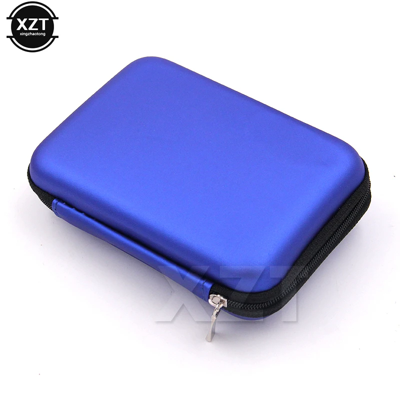 Hard Disk Case Portable Hard Drive Portable 2.5" HDD Bag External USB Hard Drive Disk Storage Bag Carry Mini Usb Cable Case Cover For PC Laptop Hard Disk Box