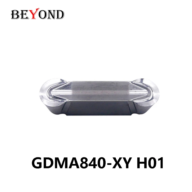 

BEYOND GDMA840-XY H01 Ступица колеса карбидные вставки токарный станок с ЧПУ обработка алюминия Медь GDMA токарный инструмент 10 шт./коробка
