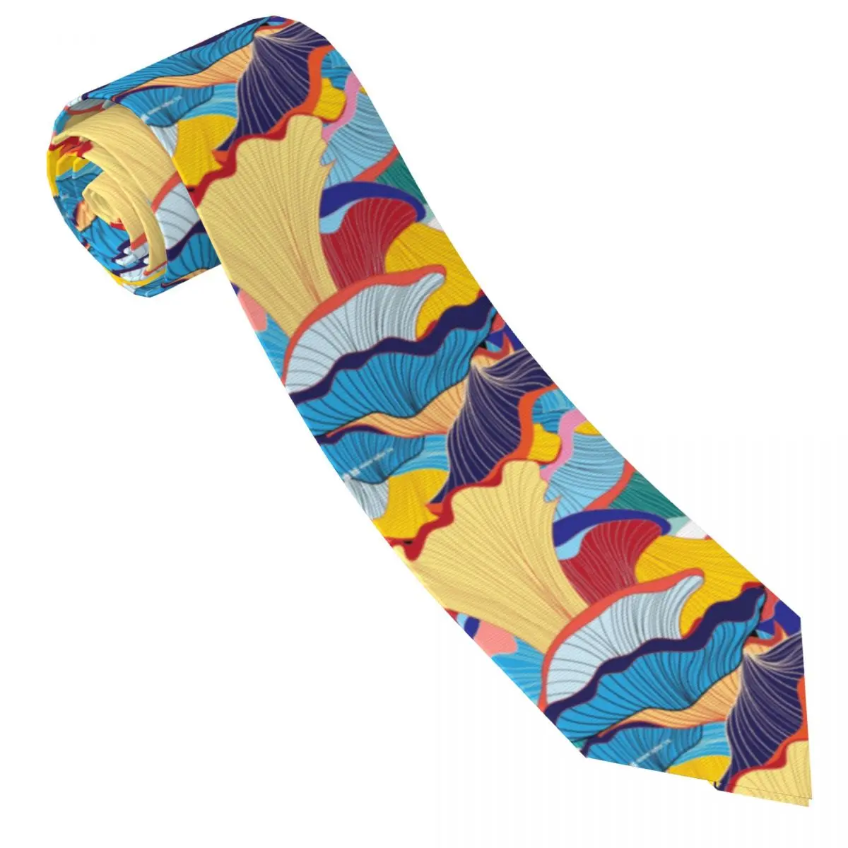 

Men's Tie Retro Flower Texture Neck Ties Abstract Art Kawaii Funny Collar Tie Graphic Leisure High Quality Necktie Accessories