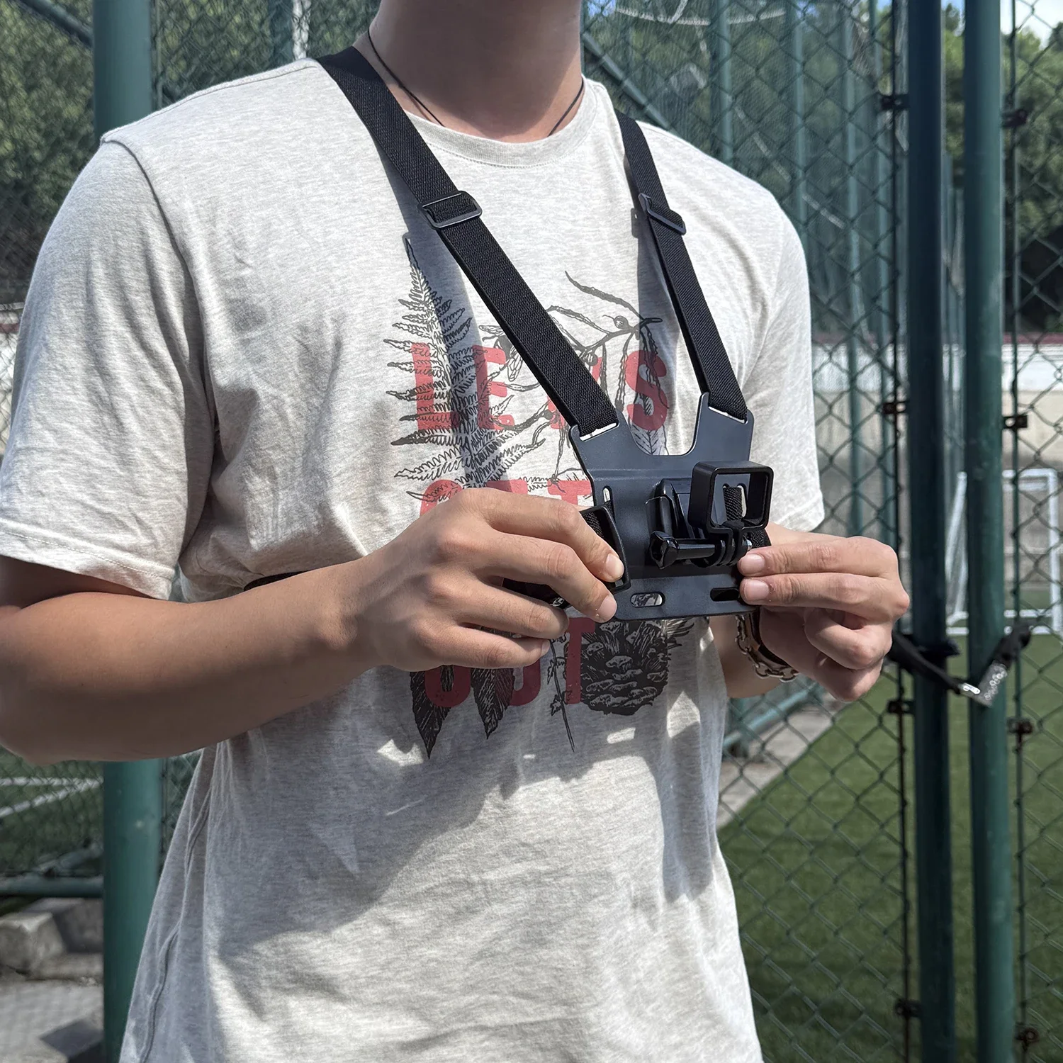 Hands-Free Adjustable Chest Harness