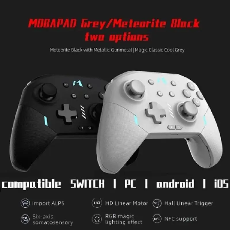 

Original MOBAPAD HUBEN M9 Bluetooth Gamepad Wireless Game Controller For Nintendo Switch PC Android iOS Phone Joystick Gamepads