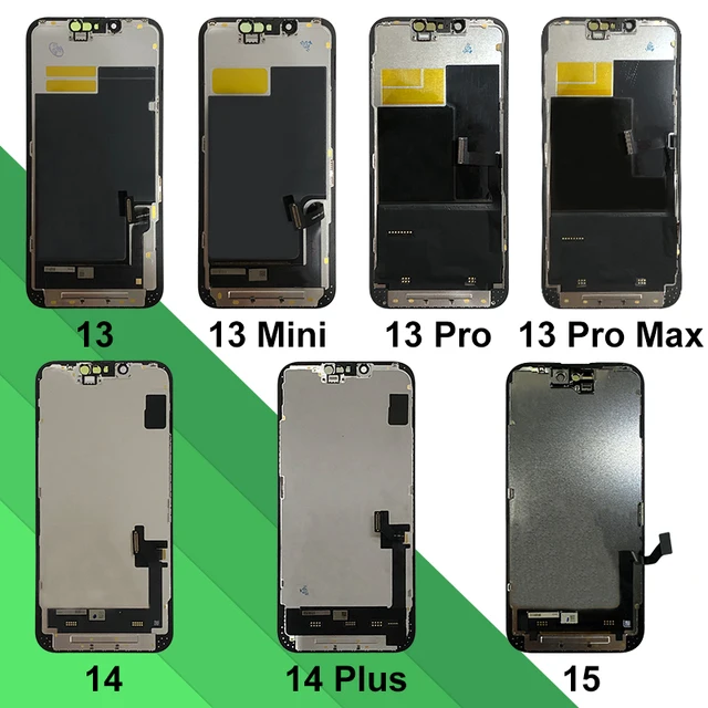 OLED для iPhone X XR XS MAX 11 Pro Max Дисплей iP 12 Pro Max Сенсорный дигитайзер для iPhone 13 Pro Max 14 Plus 12 MINI 15 ЖК-дисплей 6