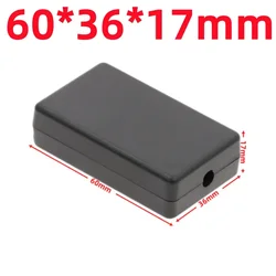 Durable Waterproof ABS Plastic Storage Case (60x36x17mm - Black)