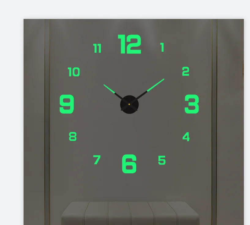 Modern Led Digital Wall Clock Modern Digital 3d Wall Clock Led
