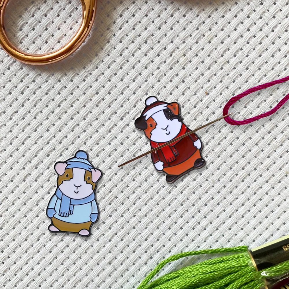 Kawaii Ghost Magnetic Needle Minder - Stitched Modern