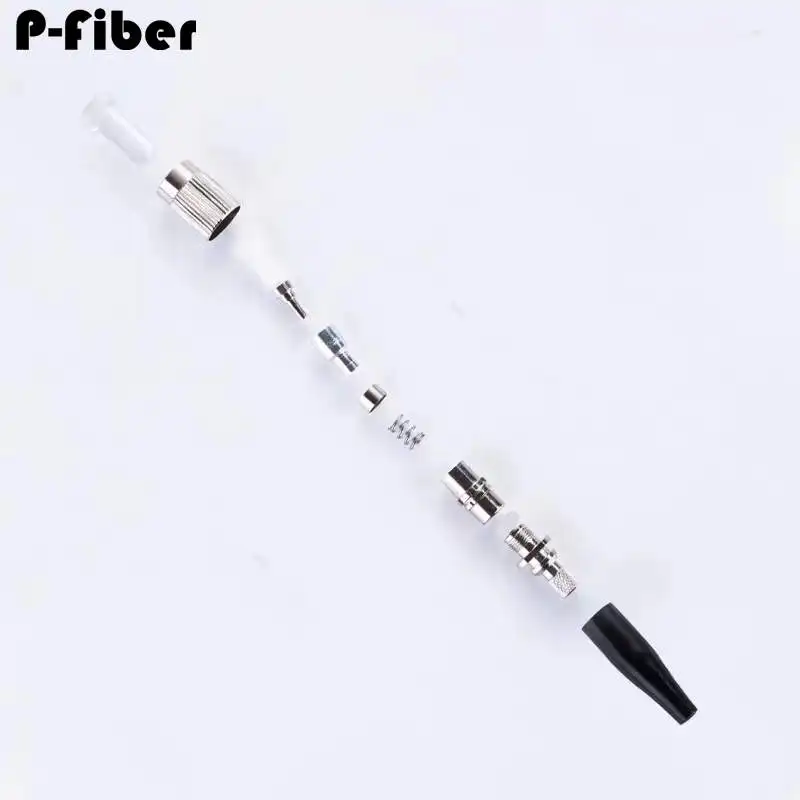 

20pcs FC optical fiber connector kits FC/UPC 3.0mm singlemode Multimode for patchcord part ftth accessories with ceramic ferrule