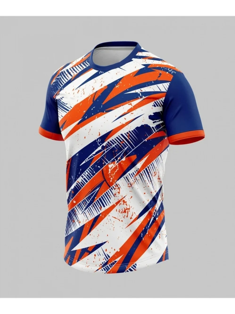 T-shirt sportiva da uomo con stampa 3D, casual, traspirante, oversize, a maniche corte, per palestra e corsa, ad asciugatura rapida, girocollo, abbigliamento uomo - immagine 6