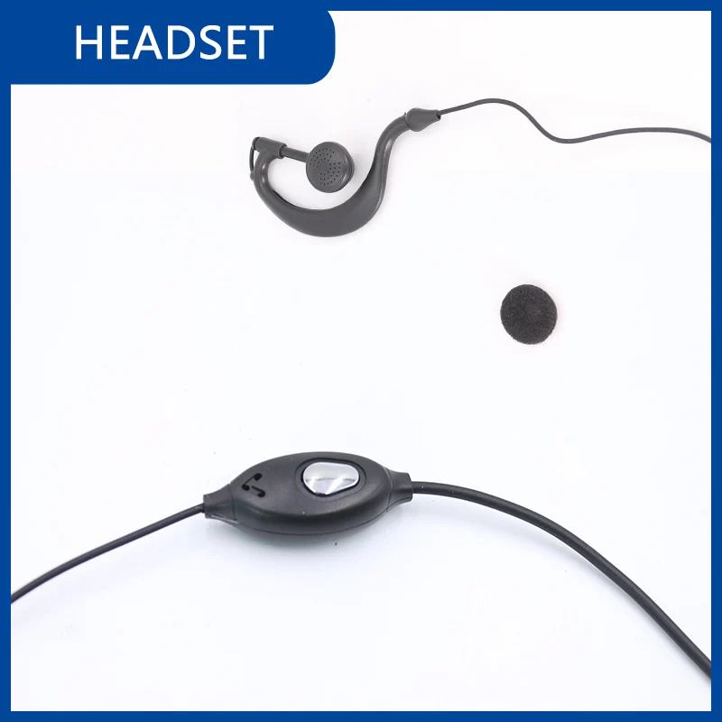 Walkie Talkie Headset QuanSheng UVK5 Earpiece UVK6 UV5R Plus DM-1701 BFUV-13 UV17 Plus Air Tube Headphone BF UV5R Two Way Radios 2