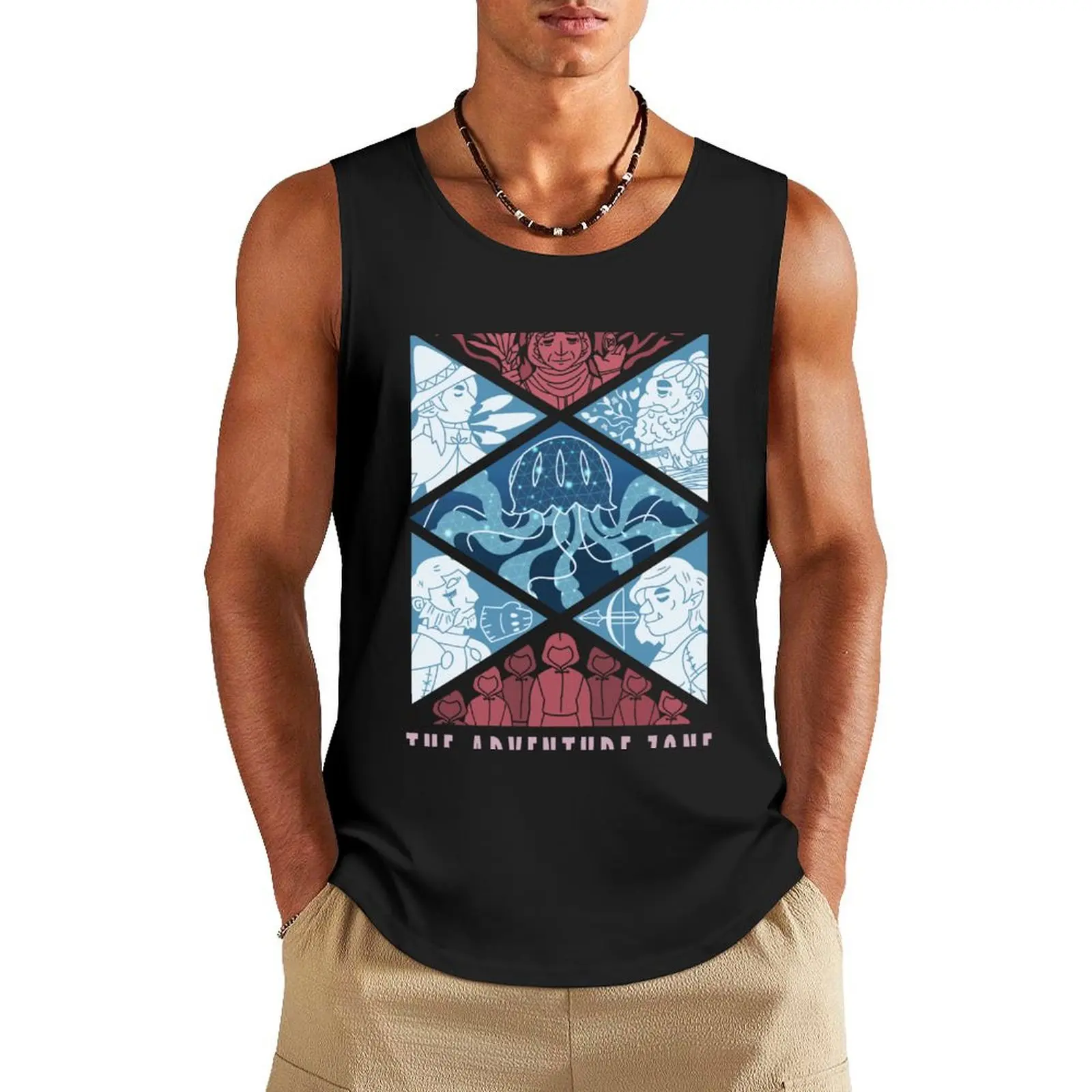 

The Adventure Zone Tank Top Working vest Bodybuilding shirt
