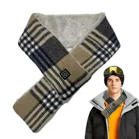 Outdoor Warm USB Heated Scarf Winter Neck Warmer With 3 Heating Levels Comfortable Neck Wrap Heating Pad Fast Heating Scarf 2