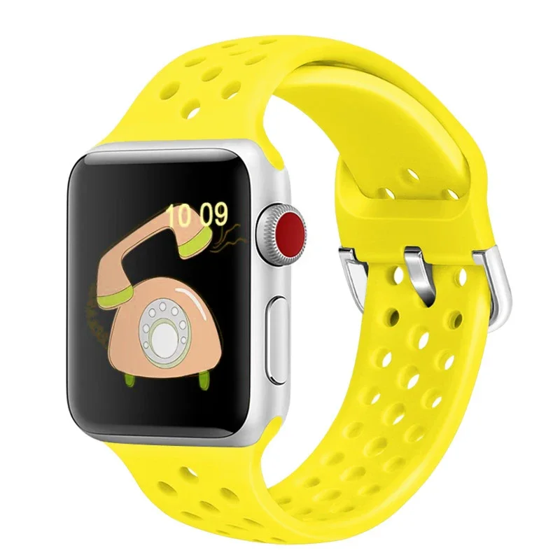 Breathable Sports Silicone Strap