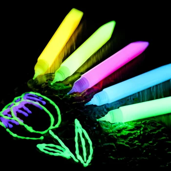 6ml Colori Pigmento Fluorescente Vernice Luminosa Resina Epossidica Pigmento Glow In Dark Colori Acrilici Halloween FAI DA TE Forniture In Resina Del Partito 1