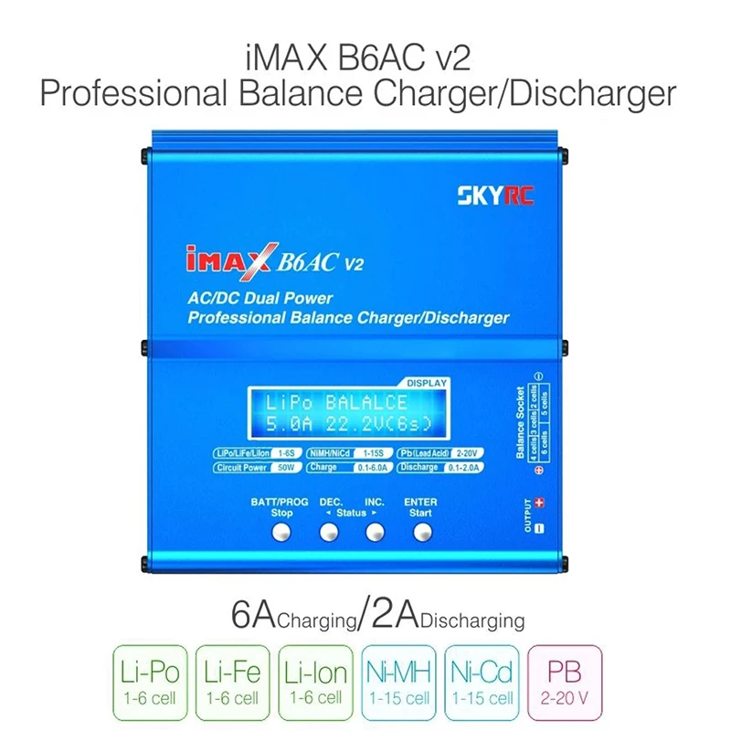Skyrc Imax B6ac V2 Professional Balance Charger | Skyrc Imax
