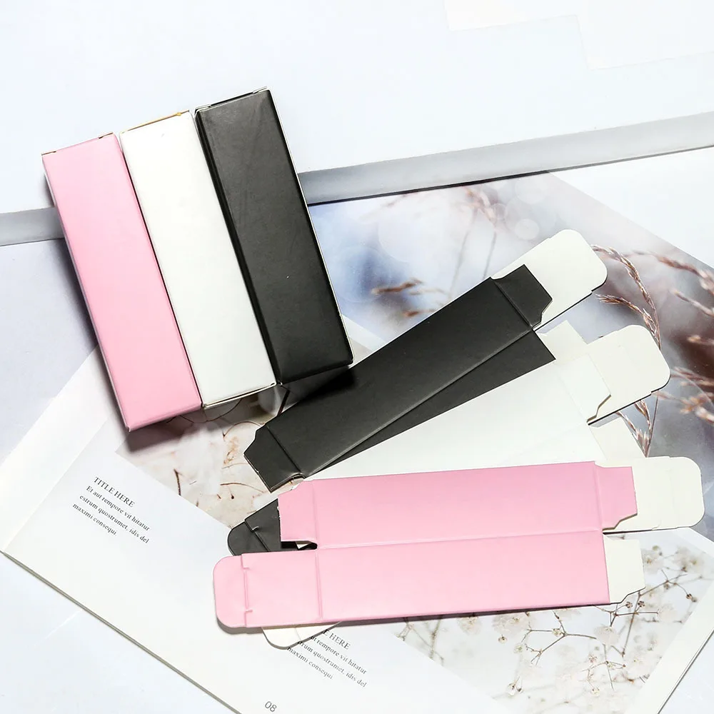 Folding Carton Lip Gloss Box – Custom Kraft Paper Packaging with Private Label Logo, Id... - SKU FCB11330 - UGI Packaging