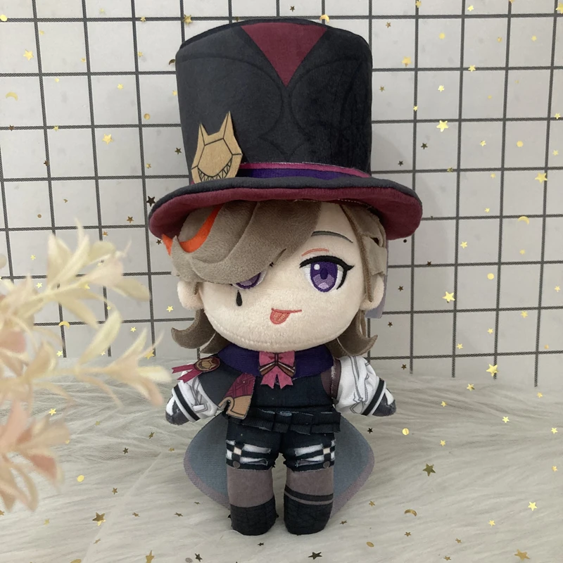 

20 см аниме Genshin Impact Lyney Cosplay плюшевая кукла игрушка персонаж милая мягкая подушка