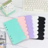 A6 New Color Petal Pockets Binder Folders for Notebook Divider Page Waterproof PP Leaf Document Filing Bag 1