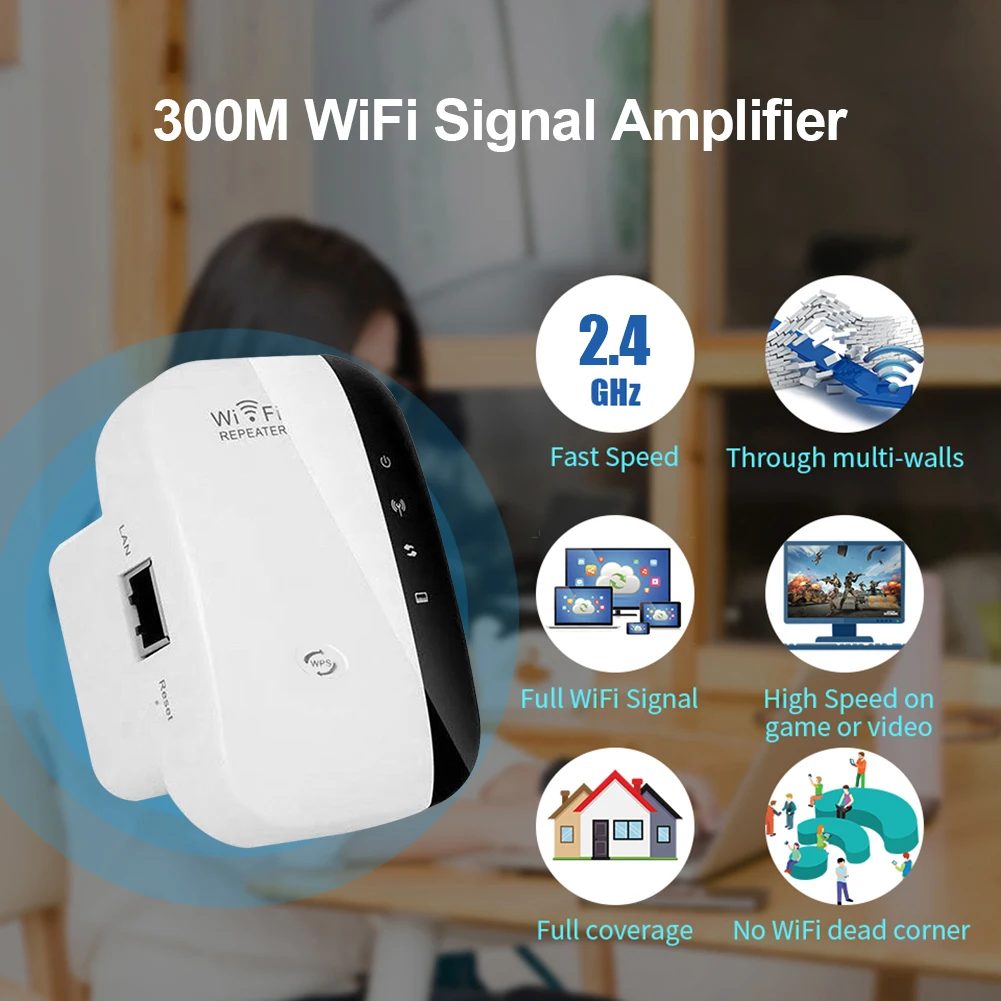 best wifi 6 mesh router 300Mbps Tầm Xa Không Dây WiFi Repeater Mạng Tín Hiệu Tăng Cường Mở Rộng Hỗ Trợ AP Internet Phụ Kiện EU/Mỹ Cắm good wifi amplifier