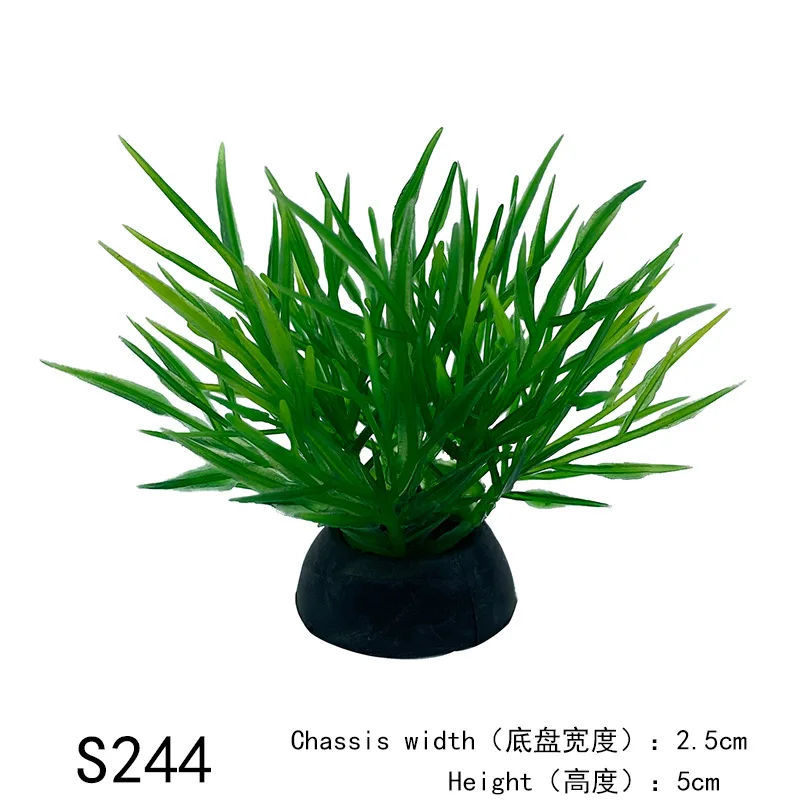 1-5 Simulation Artificial Plants Aquarium Decor Plastic Underwater Weed Grass Aquarium Accessories Fish Tank Decoration Ornament 