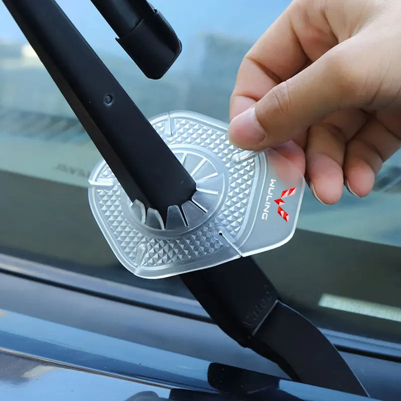 

Car Windshield Wiper Arm Protector Cover Silicone for Wuling almaz Hongguang S cortez Victory 530 730 air EV 360 560 Accessories
