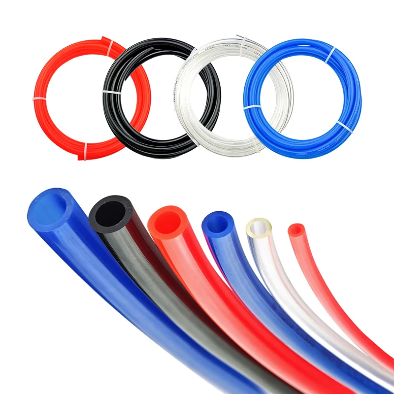 1M/2M/5M/10M/20M Air Component Hose Polyurethane Tubing 4mm 6mm 8mm 10mm 12mm Pipe Line Hose Pneumatic Tube for Compressor