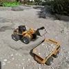 Huina 1532 Rc Truck Tractor 1:18 6Ch Alloy Shovel Remote Control Truck Engineering Bulldozer Model Toy Toys for Boys Kids Gift 1