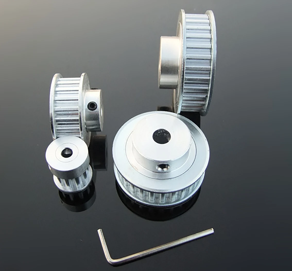 10-40 Teeth XL Timing Belt Idler Pulley Bore 4/5/6/8/10/12mm Slot Width 11mm Pitch 5.08mm For 10mm Belt CNC/Step Motor 1Pcs