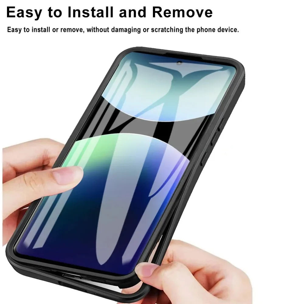 3-in-1 360° Full Coverage Shockproof Phone Case