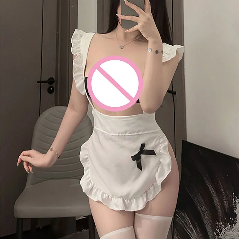 Sex Lingerie Erotic Costume Maid Set Cosplay Toys Adult Sexy Shoppings Ultra Porn Open Babydoll Bodysuit Secret Night women lingerie