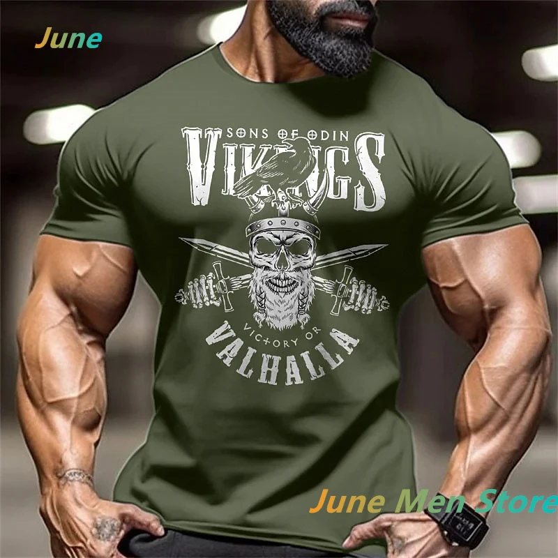 

3D Print Male Leisure Fashion Round Neck T-Shirts Loose Breathable TrendShort Sleeve Outdoor Sports Quick Dry Material Tee Shirt