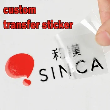 100개 맞춤형 DTF 전사 스티커 3D UV 인쇄 개인 맞춤형 DIY 회사 로고 크리스탈 자가 접착 라벨 병 포장 상자용 