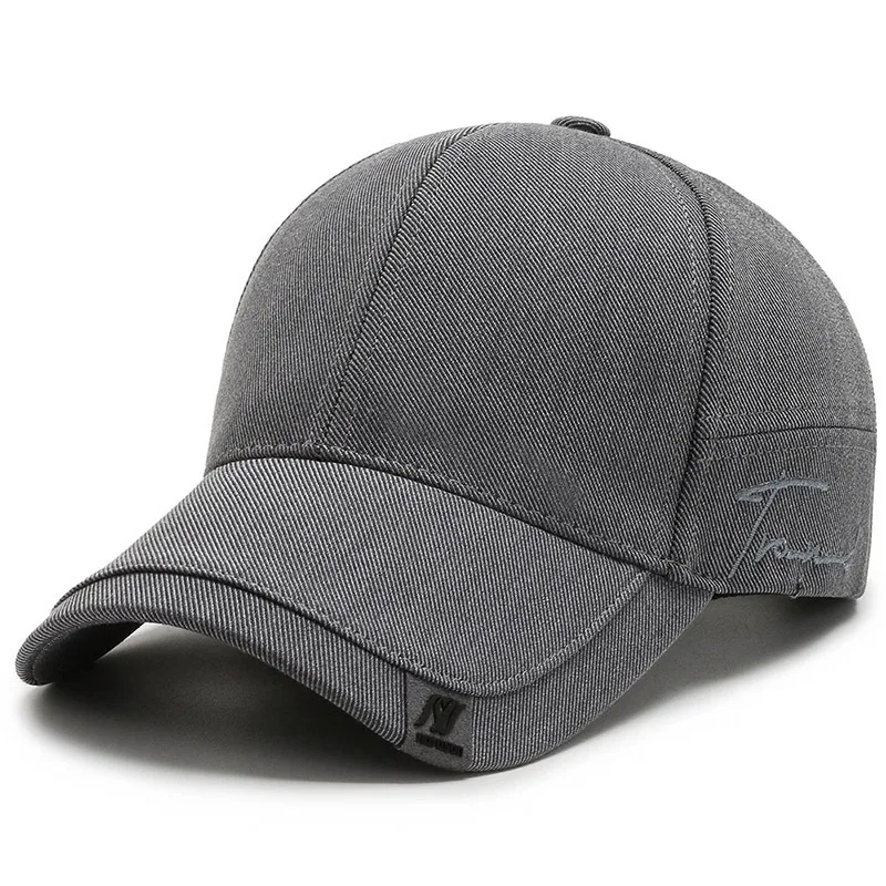 New Custom Logo Men Casual Plain Baseball Caps Outdoor Women Adjustable Snapback Dad Hat Hip Hop for Men Sun Visor Peaked Cap 6