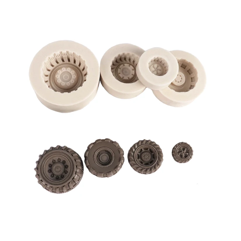 Das Rad Silikonform Sugarcraft Cookie Cupcake Schokolade Backform Fondant Kuchen Dekorieren Werkzeuge – Detail 3