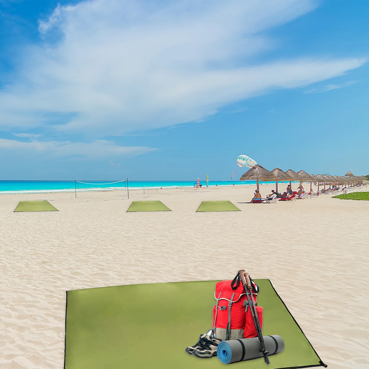 �������� õ ��Ʈ ķ�� ��Ʈ ��� �׶��� ��Ʈ, �޴�� �߿� ���, �غ� ķ�� �ܵ� ����ŷ (����), 210x150cm, 1PC