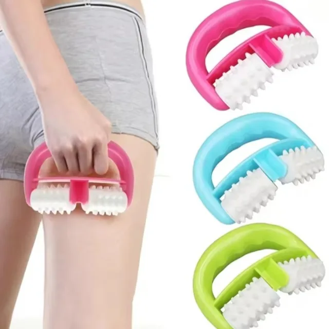 Professional V Shape Massage Roller - Anti Cellulite Deep Tissue Muscle Relaxer for Arm Leg Body Myofascial Massager 4