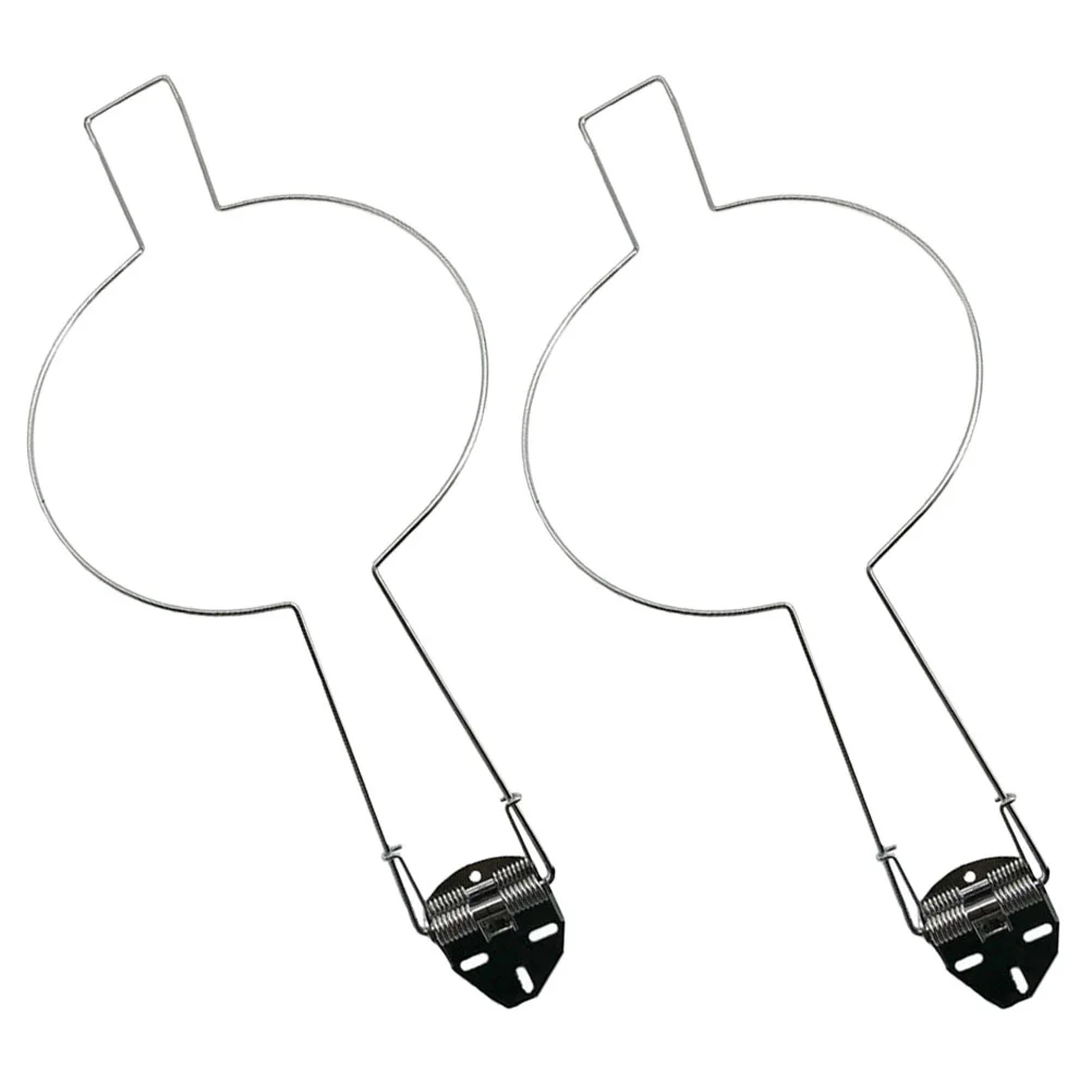 

2 Pcs Car Hat Holder Hard Accessories Stand Interior Truck Seat for Trucks Steel