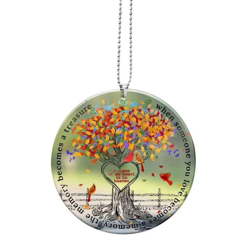 

Зеркало заднего вида, автомобильное очаровательное изысканное украшение для автомобиля, акриловые подвески с цветами и птицами, внутренние подвески для зеркала заднего вида, декор для