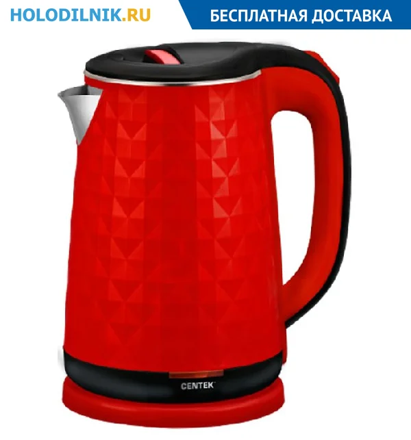 Чайник электрический Centek CT-0022 Red | Бытовая техника