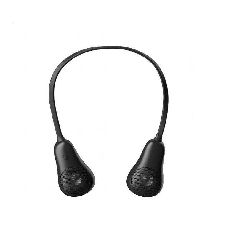 Rockmia EBS-907 Mini Wearable Neck Speaker TWS Bluetooth 5.0 Free Hands & Ears U-Sharp Music Player Box bluetooth speaker mini bluetooth speaker neckband speaker