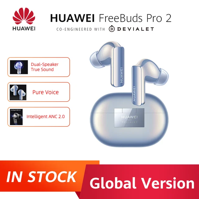 Huawei FreeBuds Pro 2 accessories earphone replacement parts left right  earphone Charging case Battery box for Freebuds Pro2 - AliExpress