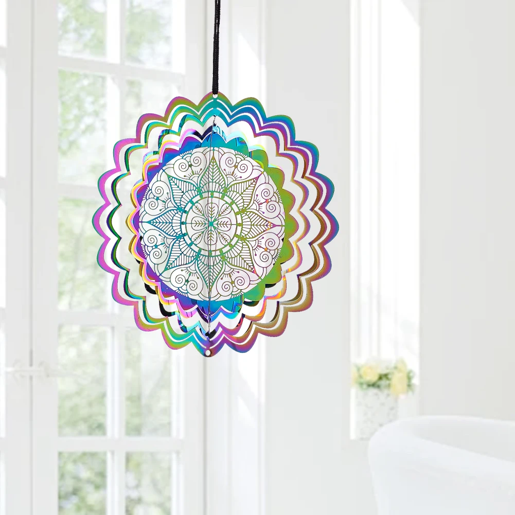 Girandola A Vento Dundee Deco Delfini - Decorazione 3D 30.5cm Per