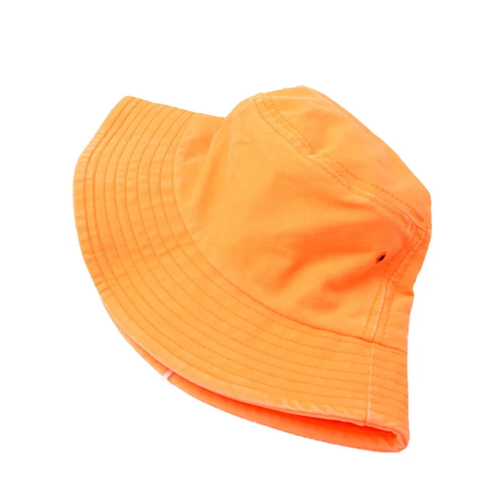 Trendy Fluorescent Color Bucket Hats 