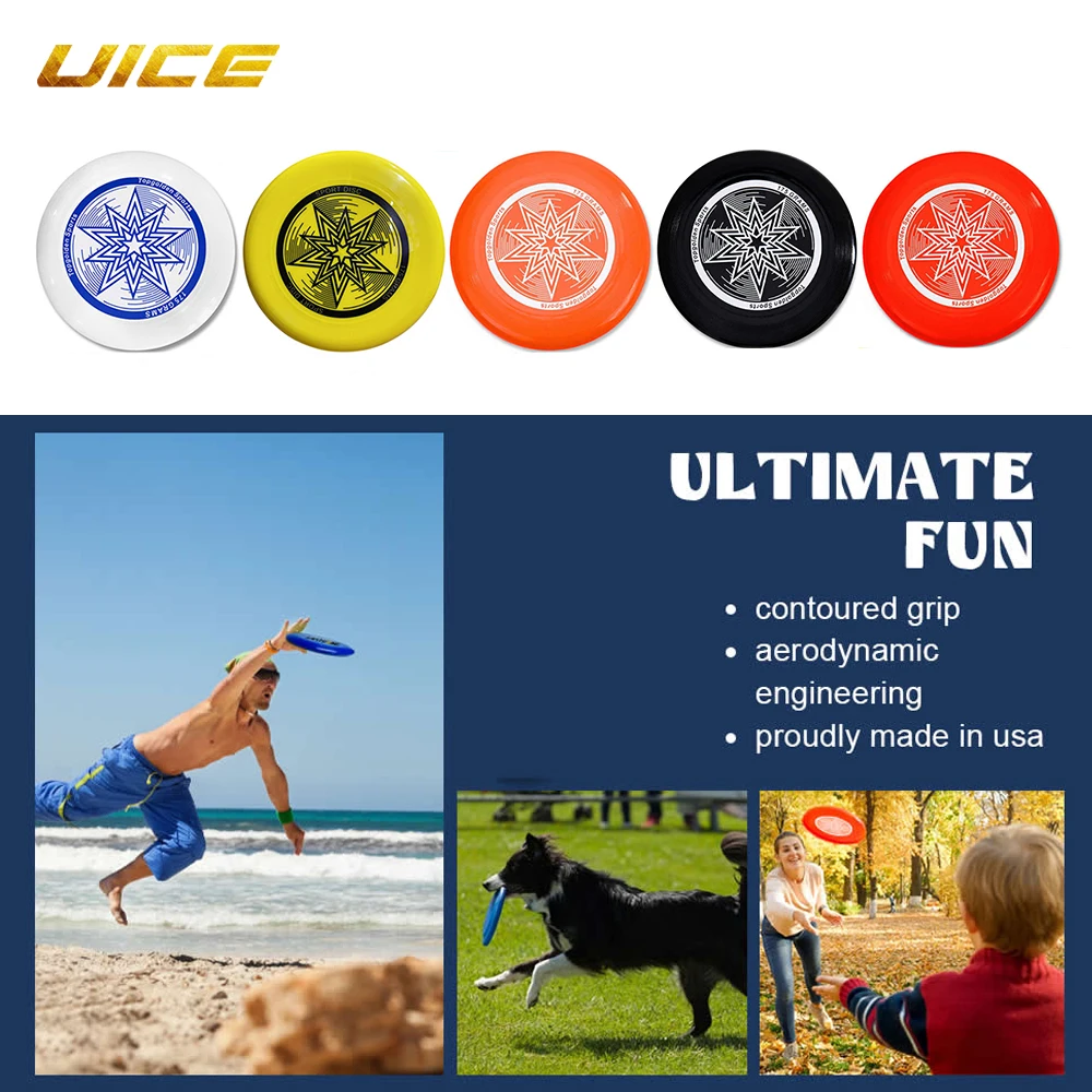 Ultimate Flying Disc 27cm Disk Competition Saucer Outdoor Leisure Toy Kids Adult Competition Sport Toys Portable Play Game Disc