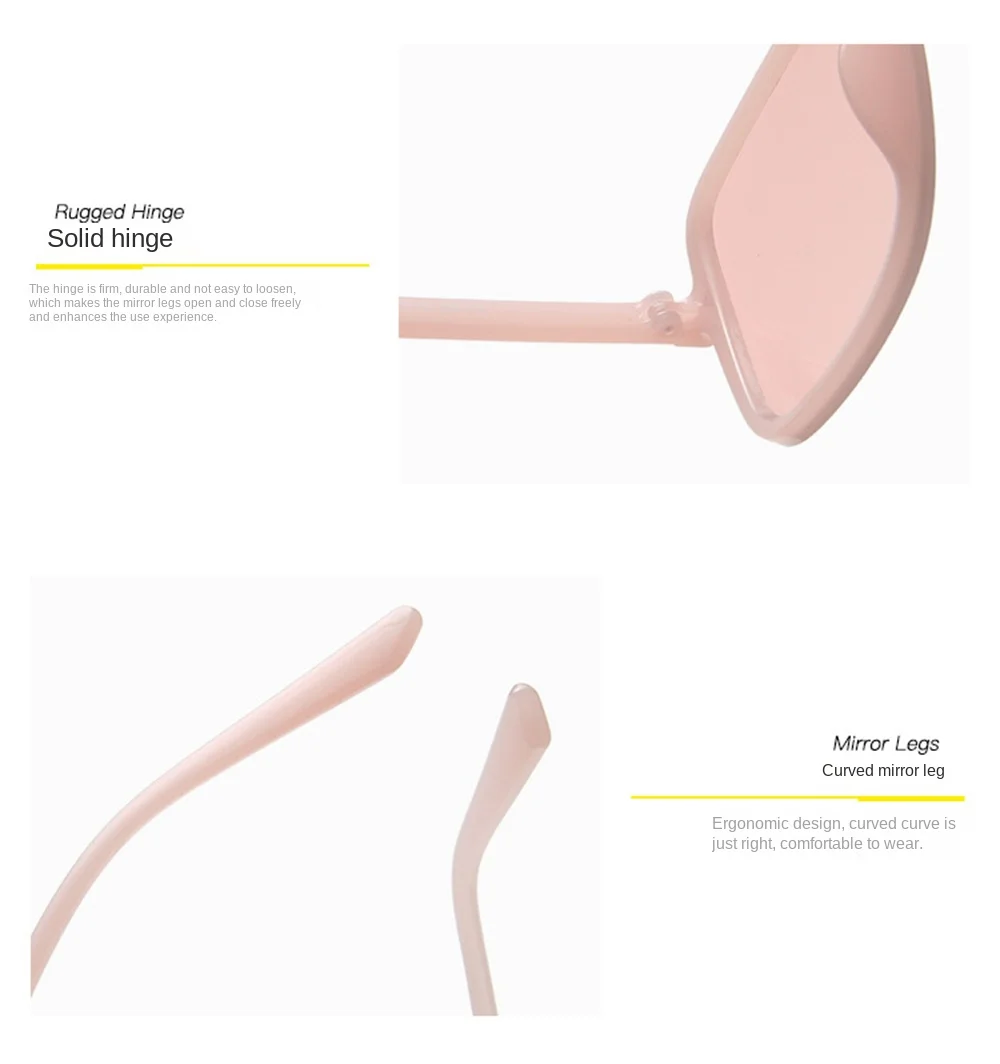 Square Sungl Woman Retro Vintage Gradient Sun Gl Female Clear Lens Travel Shades Camping Hiking Eyewear Sun_voghion.com